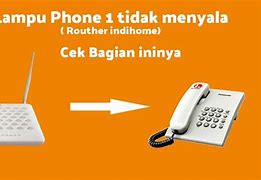 Indikator Internet Indihome Tidak Menyala